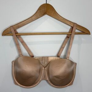 Victorias Secret Biofit Multi-Way Nude Bra (36DD)